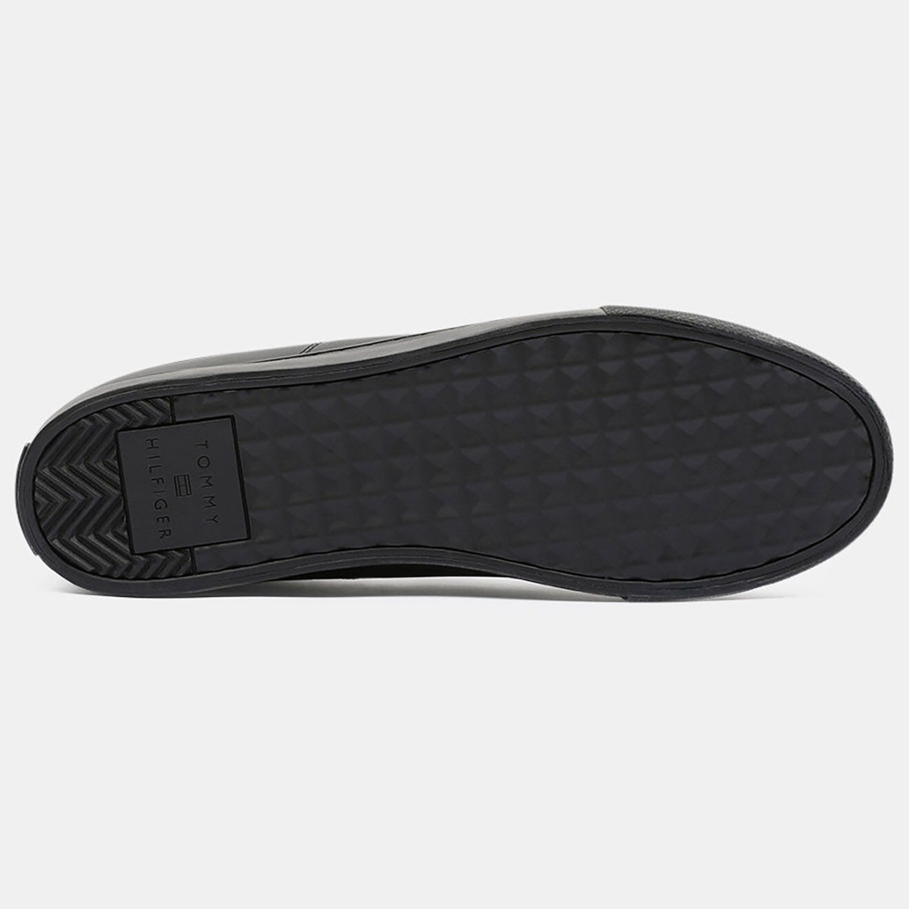 Tommy Hilfiger Baskets en Cuir Essential noires