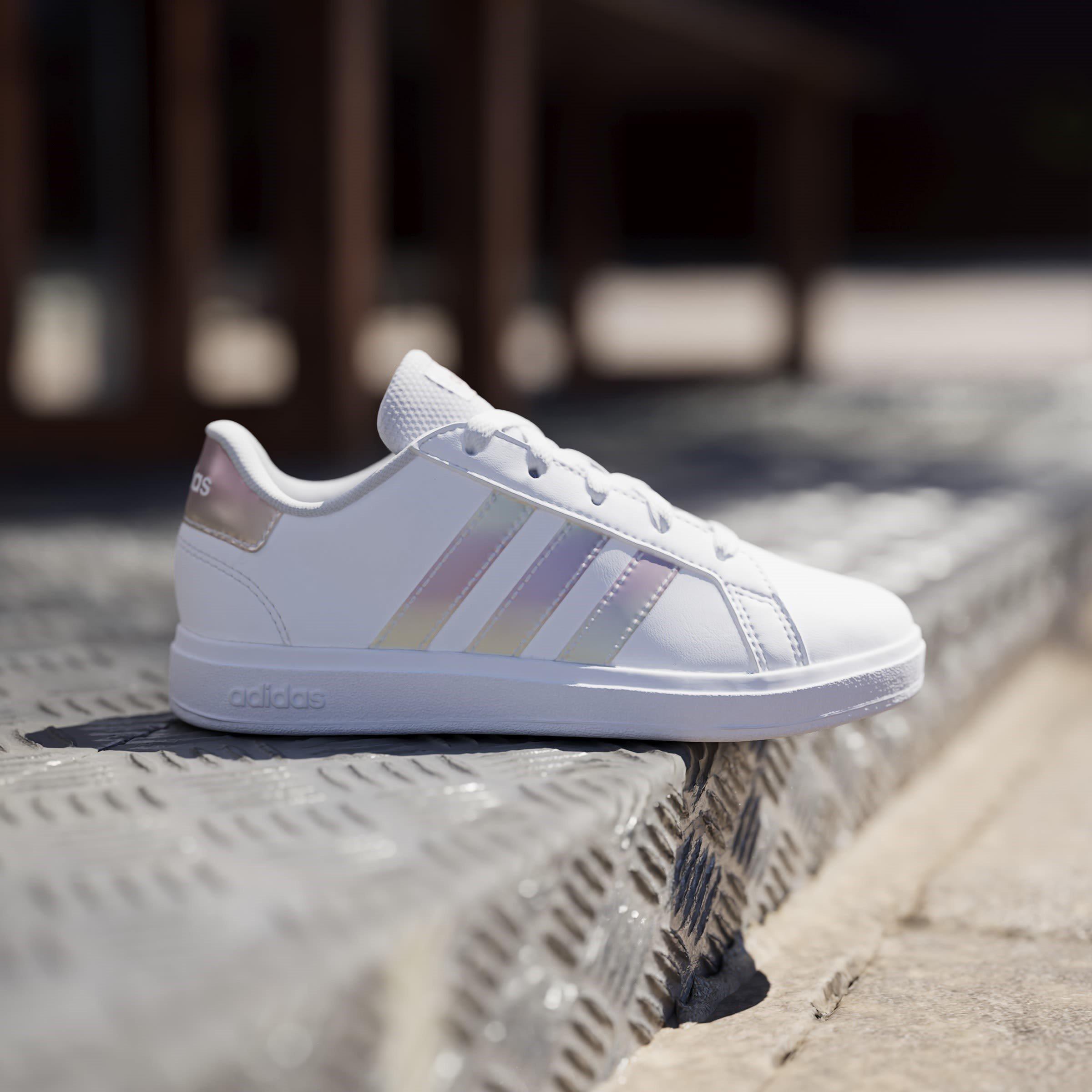 adidas Girls Grand Court Trainers