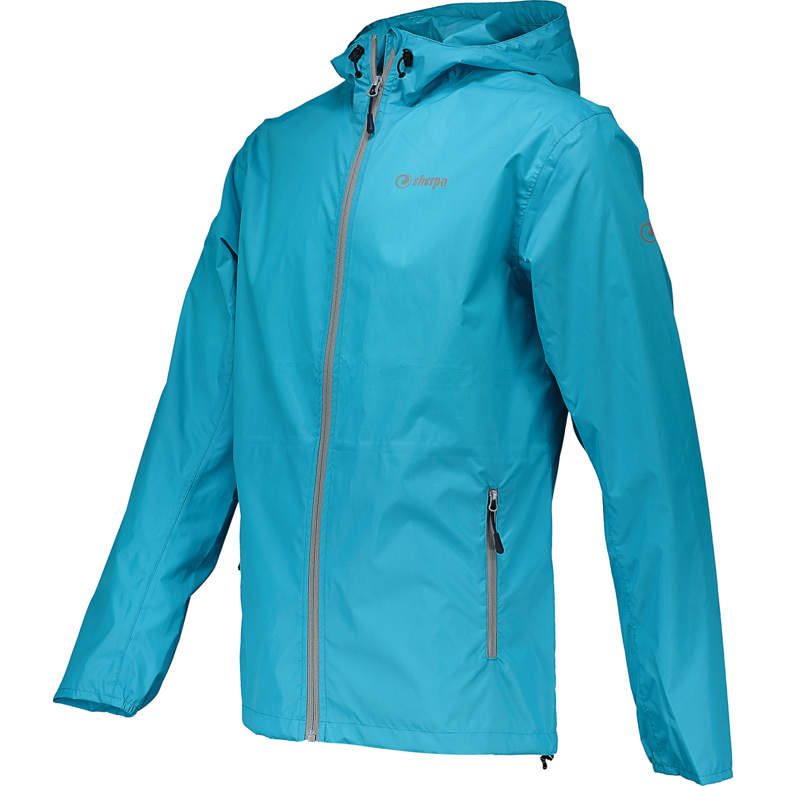 Sherpa Bhirkot Regenjacke, hellblau, XXL