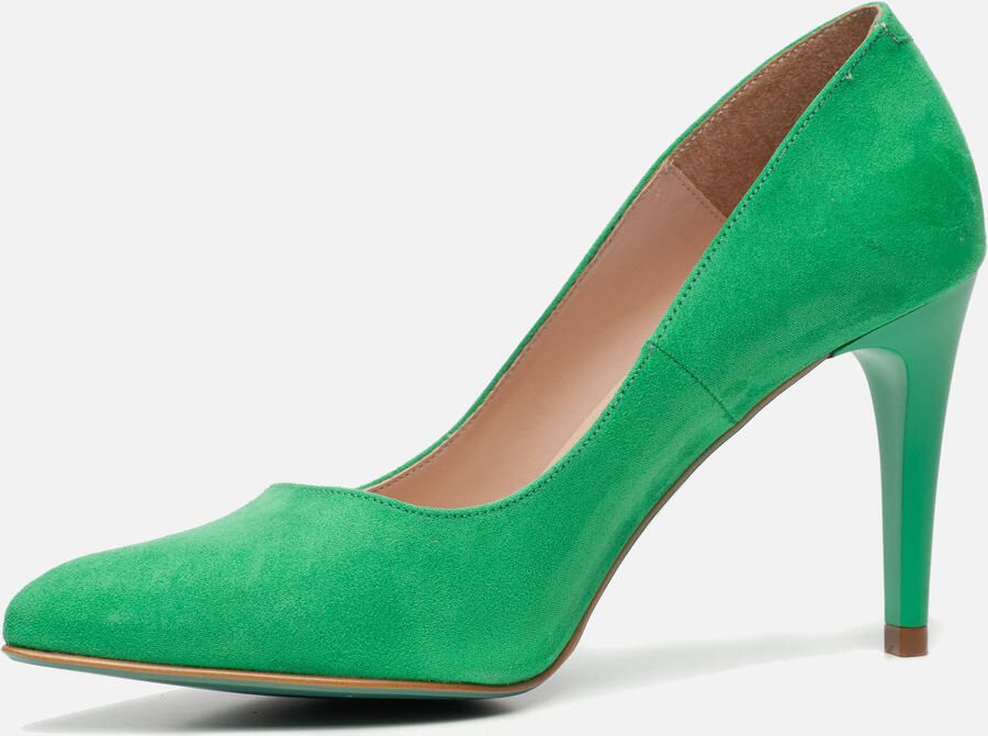 Giulia Pumps Groen ImitatiesuÃ¨de 140324 Dames Imitatiesuède