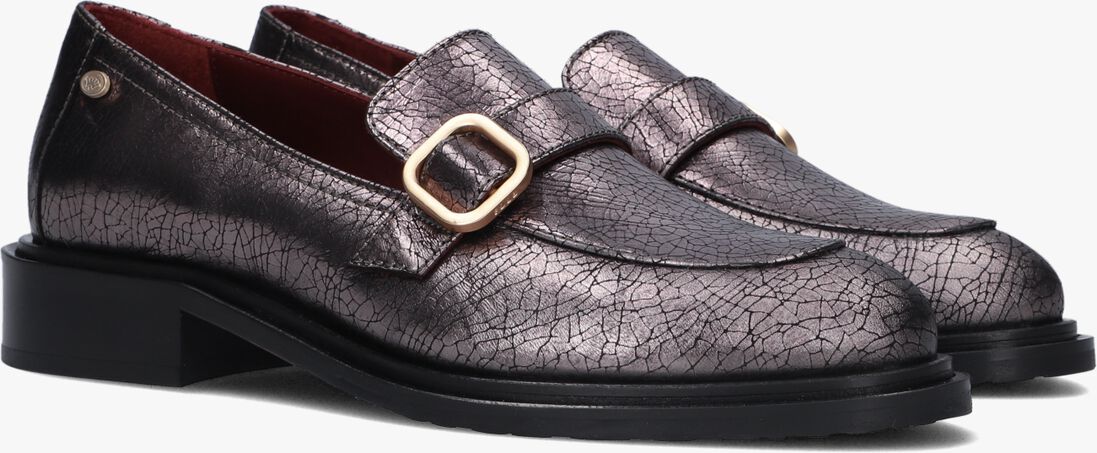 FRED DE LA BRETONIERE zwarte fred de la bretoniere loafers ilay buckle