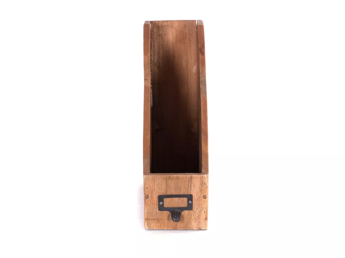 PORTE-DOCUMENTS Nota Bois de mahogany couleurs naturelles
