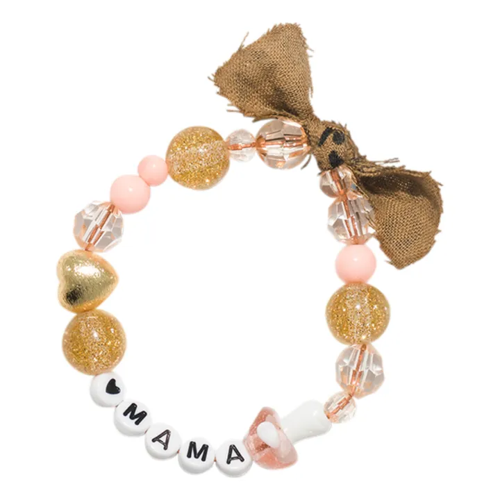 Bbuble Bracelet Mushroom Mama x Smallable | Rose