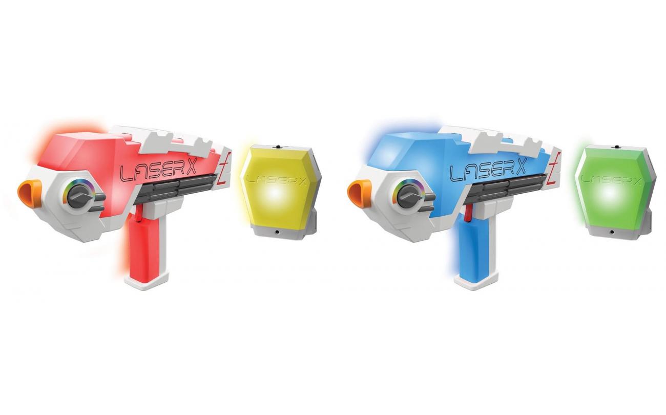 Laser X Revolution Double Blasters lasergunset 2 s