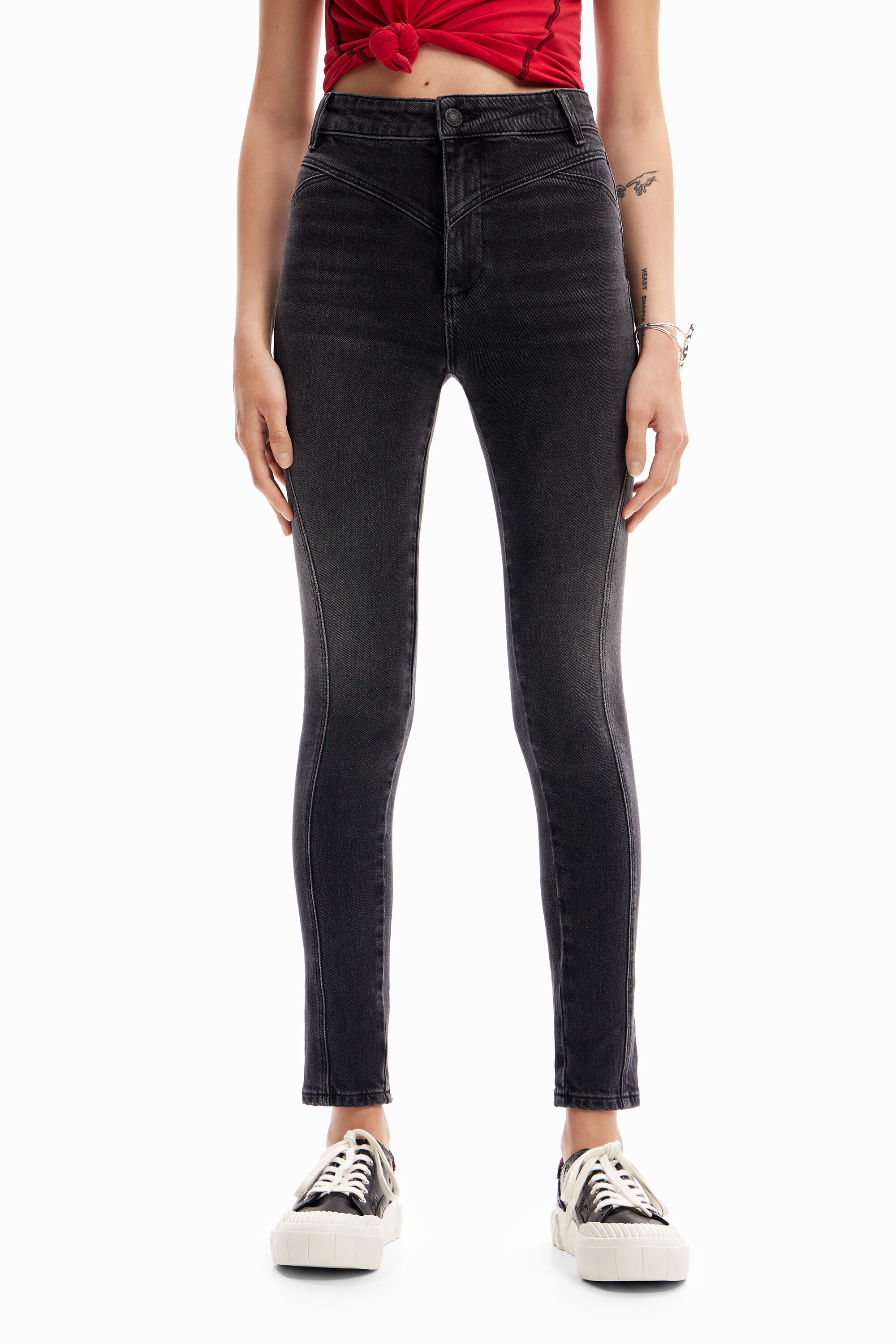Jean skinny push-up