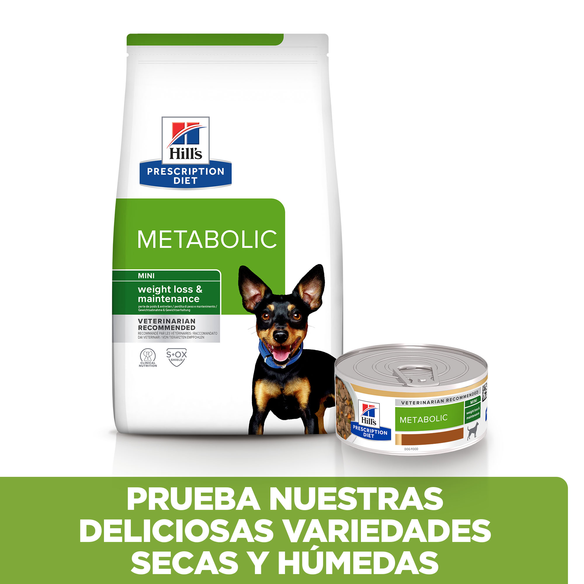 Hill's Prescription Diet Metabolic Mini Weight Loss pia para cachorros