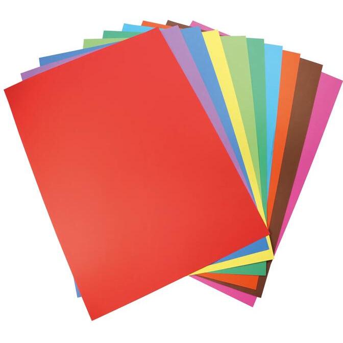 CARTA, Paquet de 40 feuilles 270g/m² au format 50x32,5cm - Assortiment