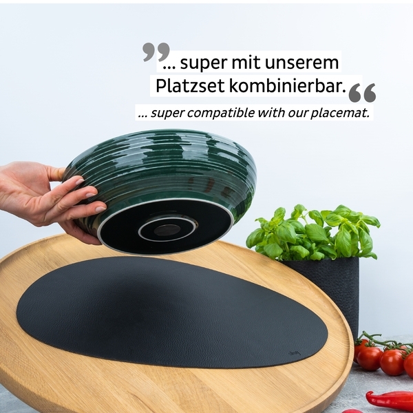 Porzellan Magnet-Food-Bowl - Waldgrün