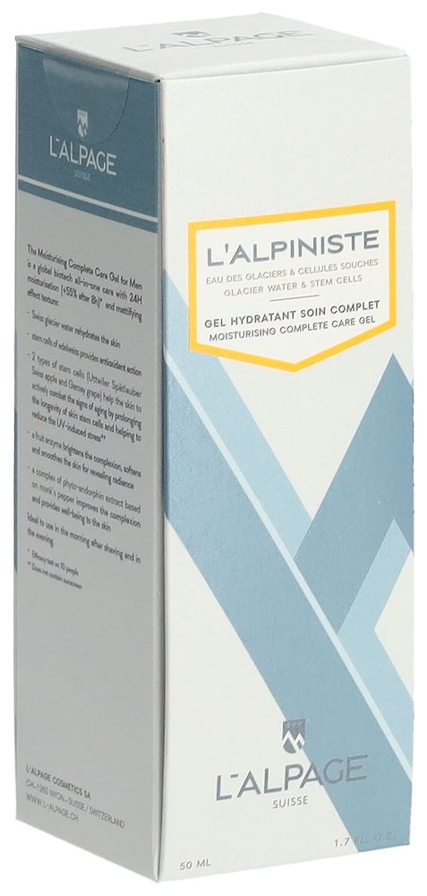 L'ALPAGE L'Alpiniste Gel Komplettpflege Gel feuchtigkeitsspendend 50 ml