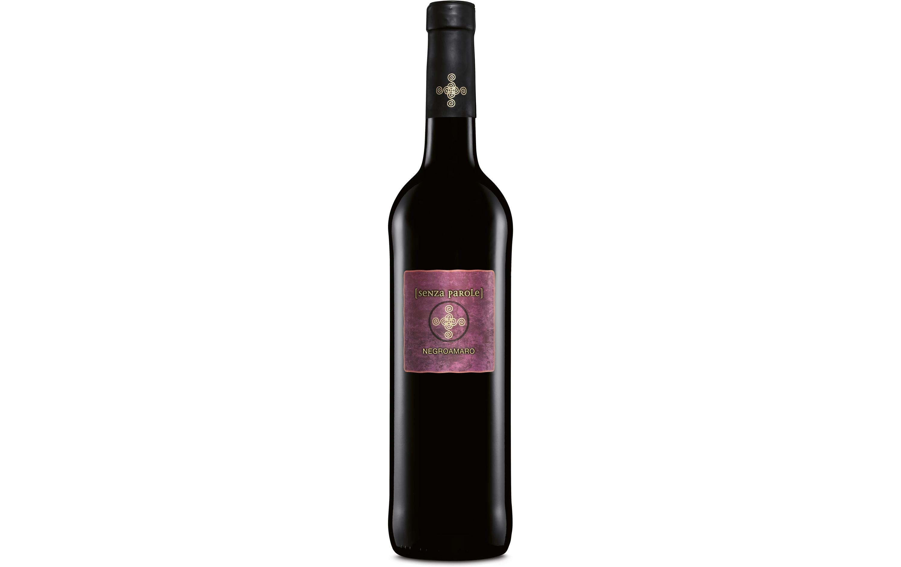 Negroamaro di Puglia IGT 0.75 lRubinroter Wein aus Italien