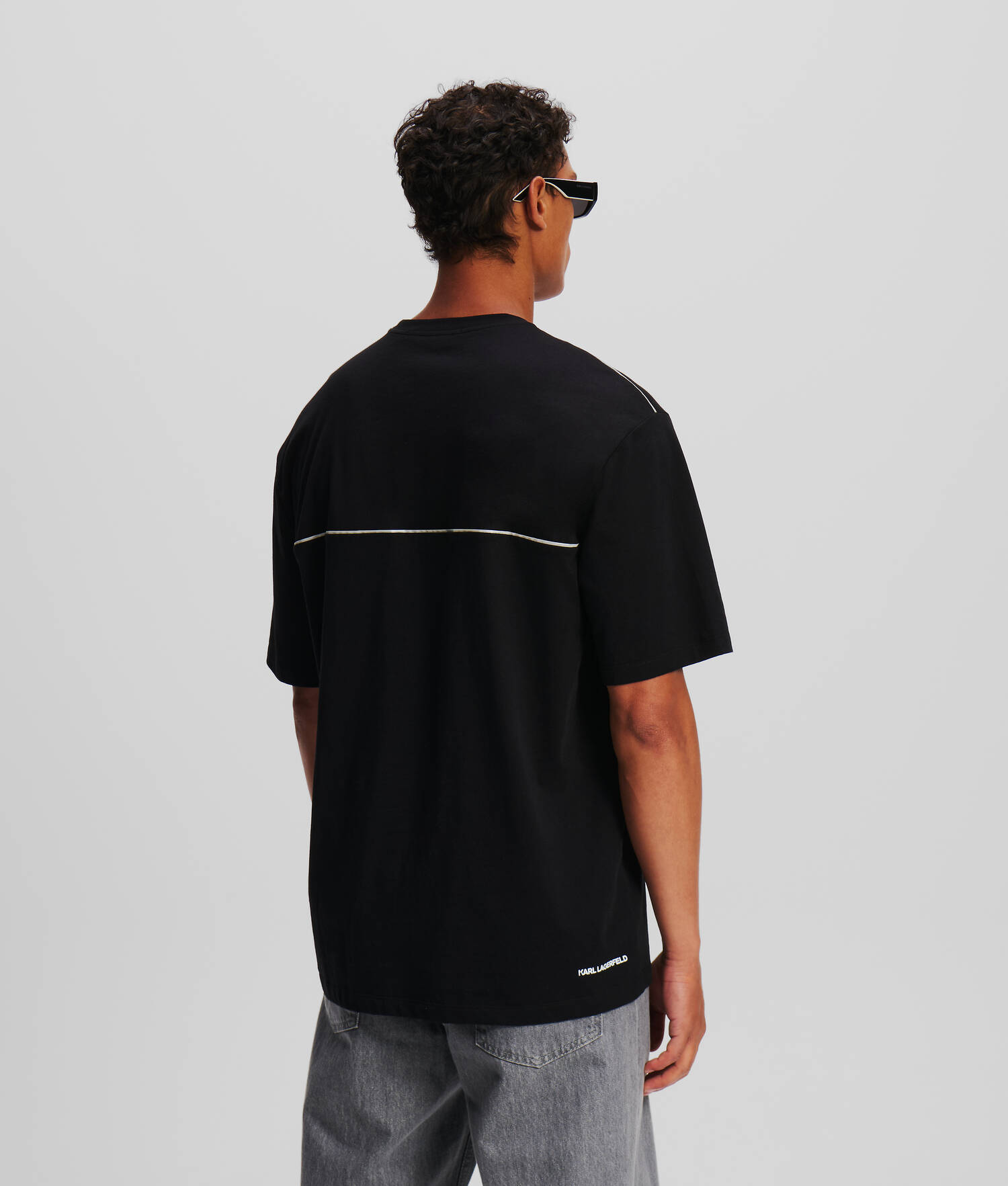 T-SHIRT À PASSEPOIL RÉFLÉCHISSANT