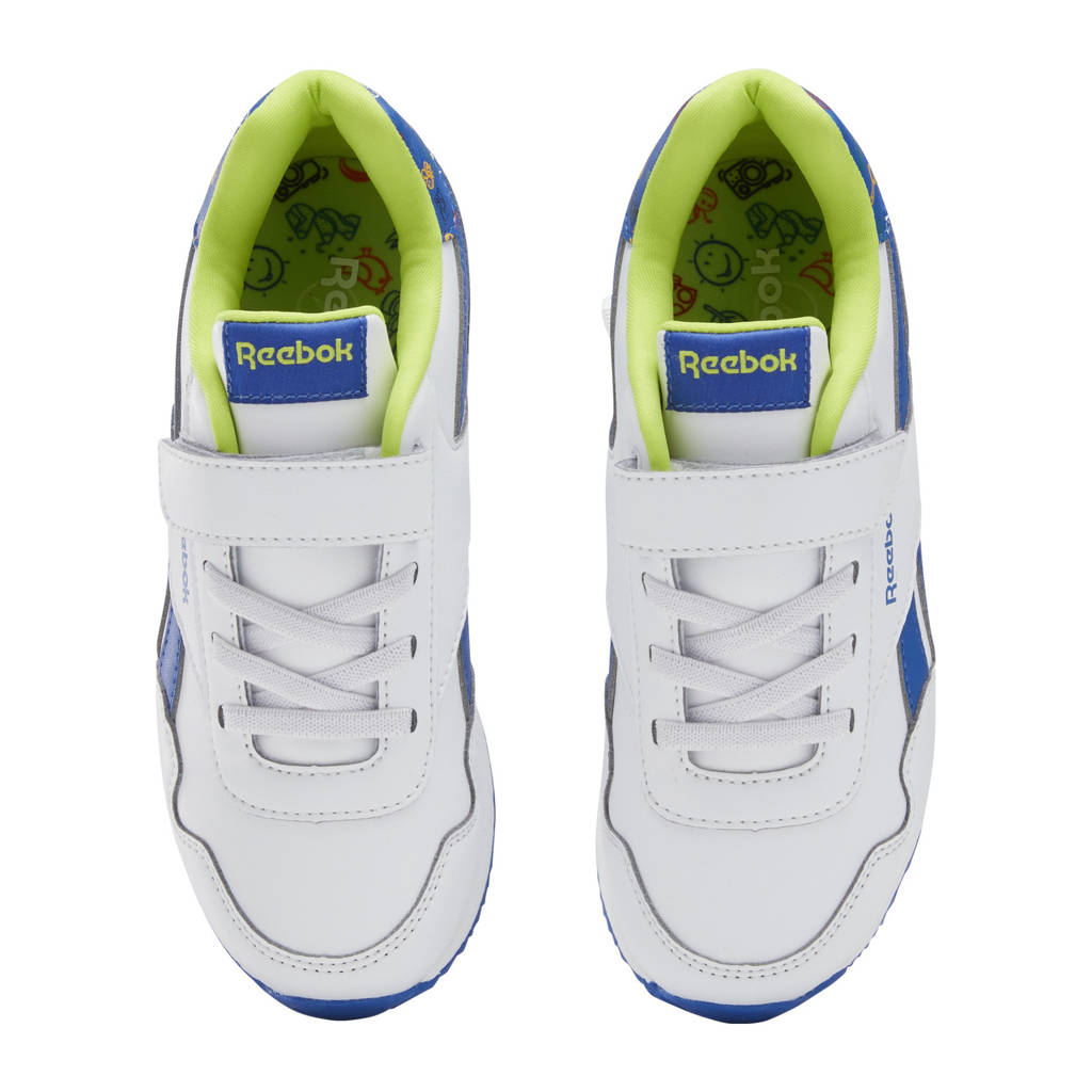Reebok Royal Clean Joggersneakers wit/blauw/geel