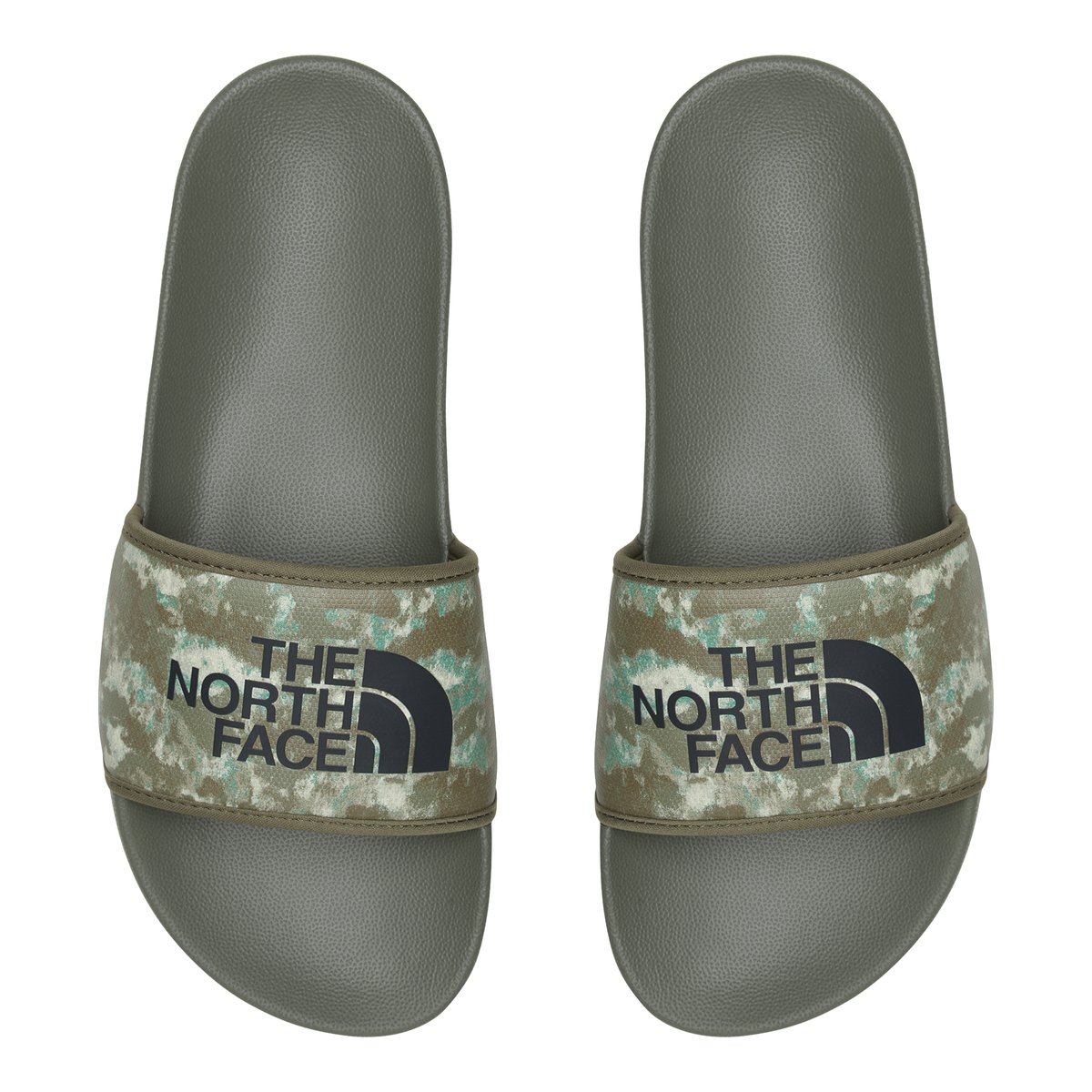 THE NORTH FACE-Base_camp3-m-Sandales athlétiques à glissière - Talon plat - Vert