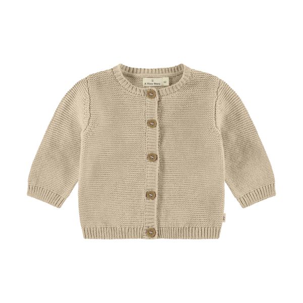 A Tiny Story Vest Oatmeal Melange