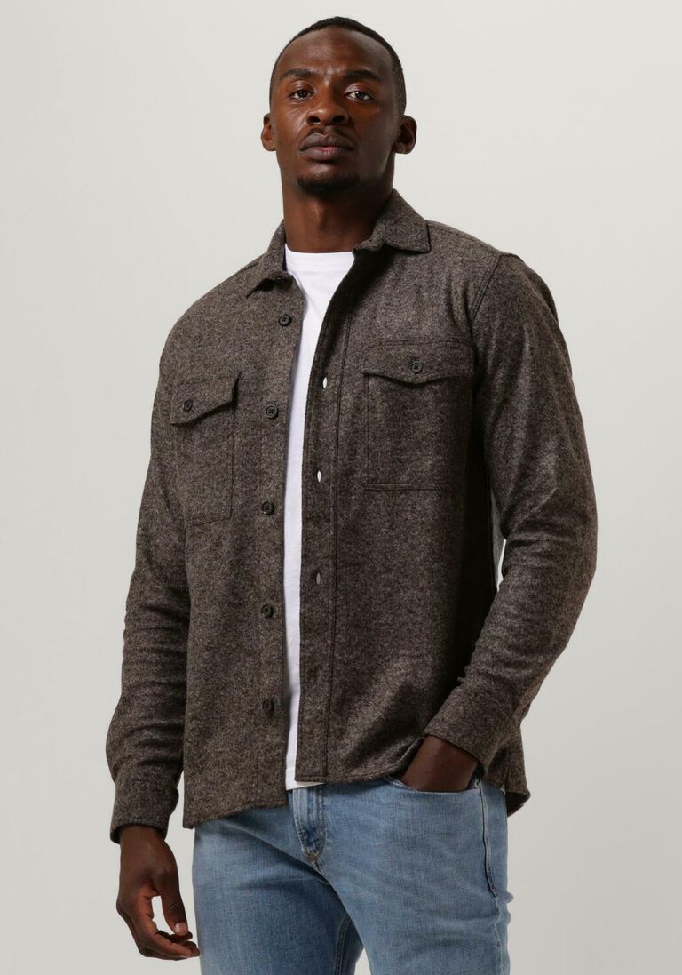 GENTI bruine genti overshirt s8292-1983