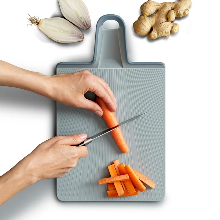Joseph Joseph - Chop2Pot Plus (2er-Set), klein, sky