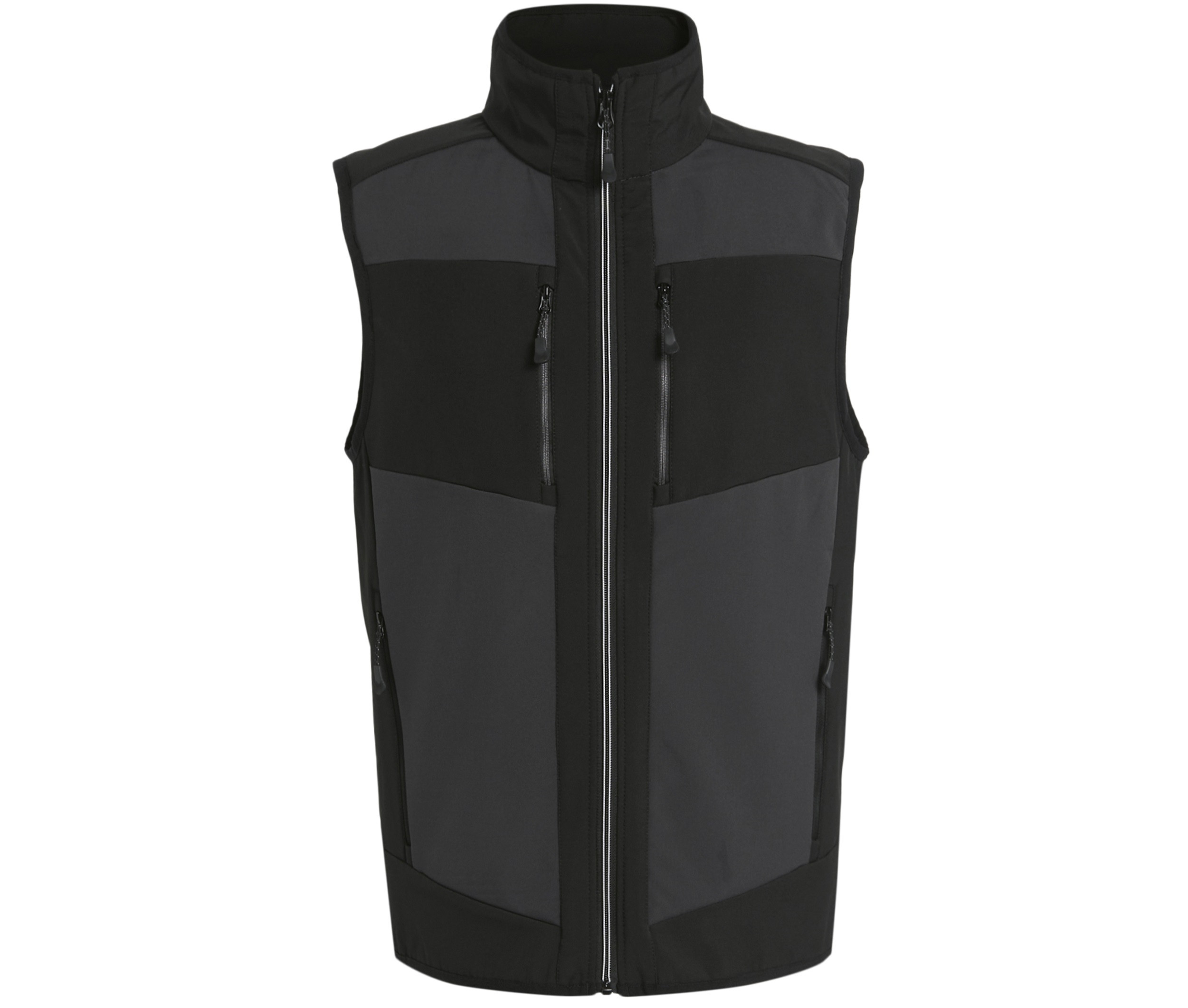 REGATTA RGA907 - Bodywarmer bicolore en Softshell