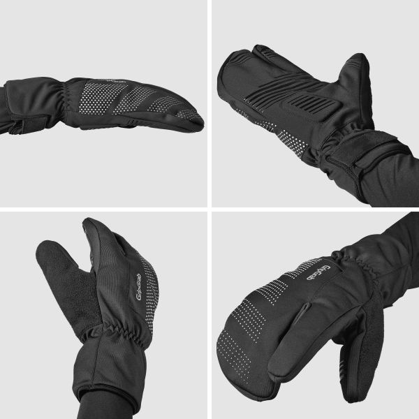 GripGrab Ride Vinter Cykelhandsker, Black