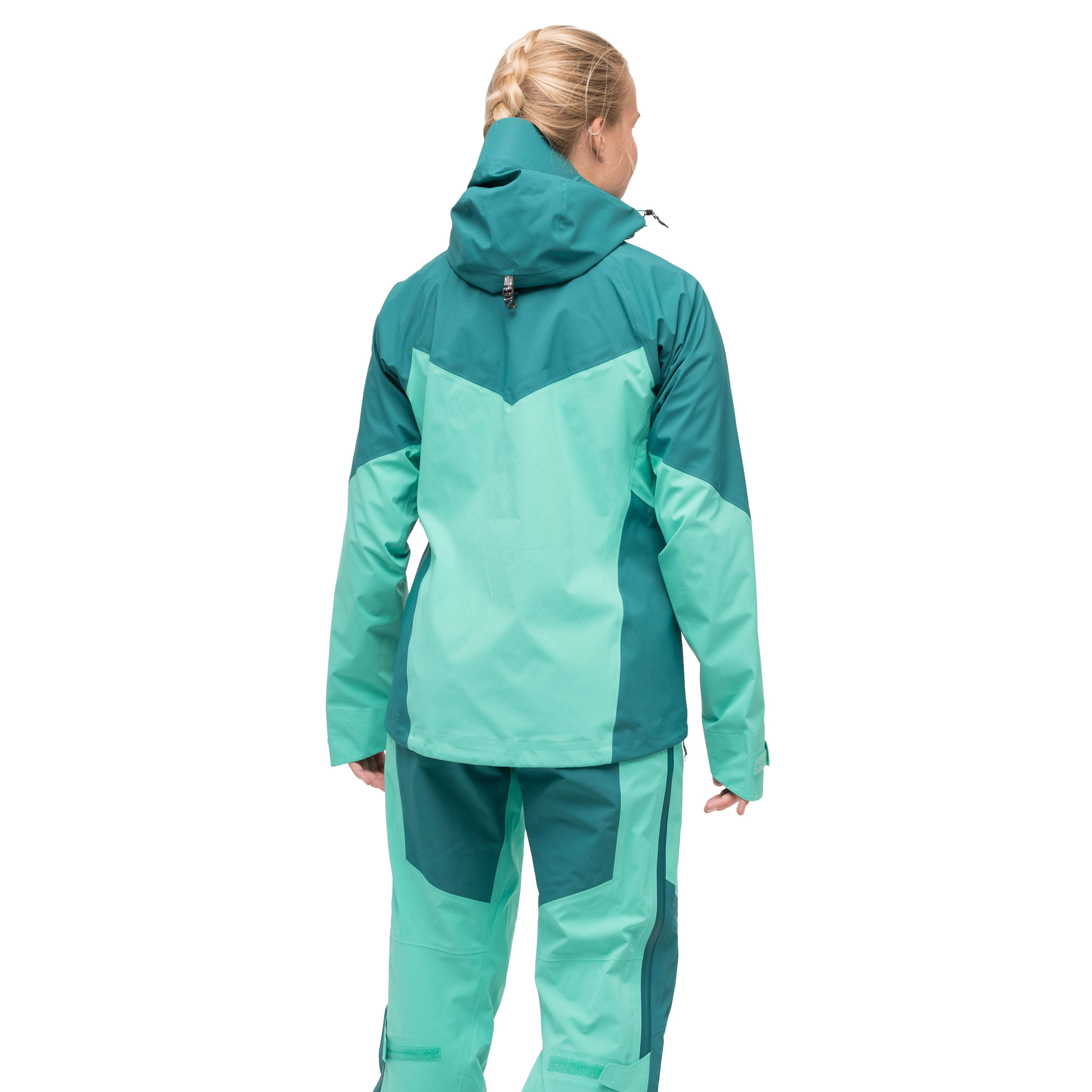 Tind 3L Shell Jacket Women Light Malachite Green / Malachite Green
