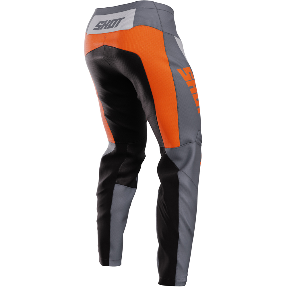 Shot - Pantalon Devo Star Gris / Orange