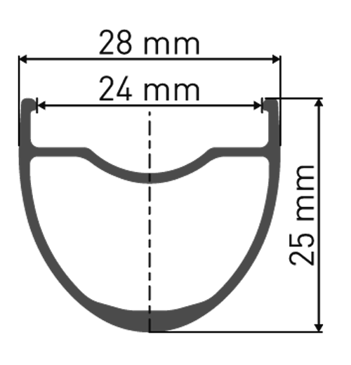DT Swiss HG 1800 Spline® 25 29