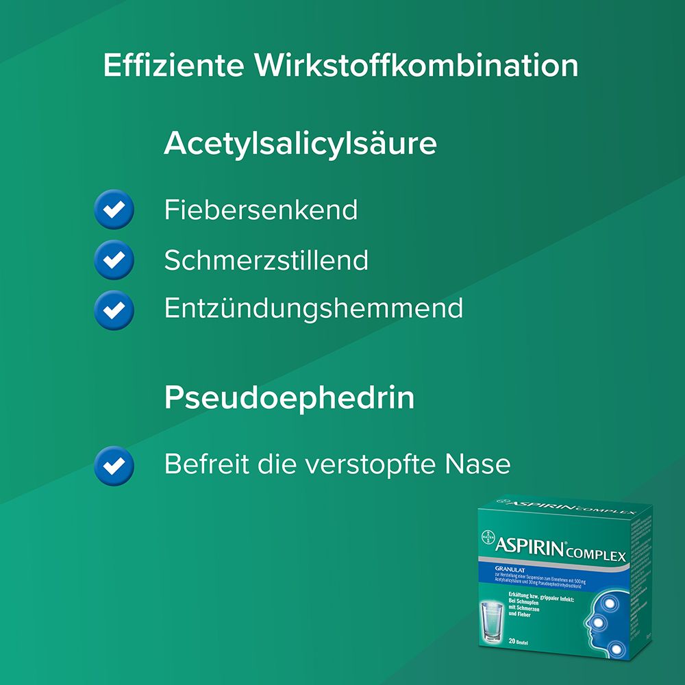 Aspirin® Set für alle Erkältungsphasen