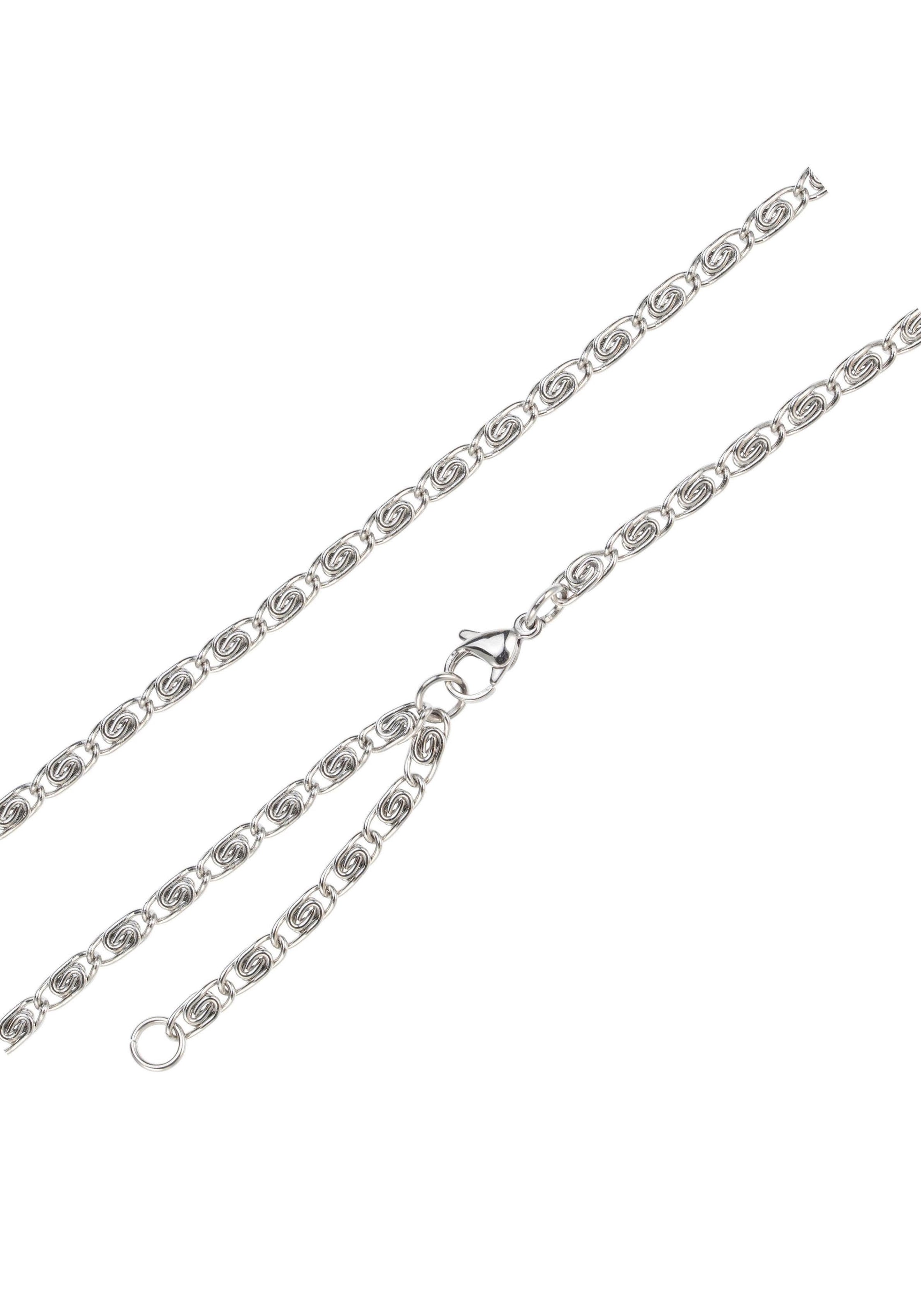 Firetti Edelstahlkette »Schmuck Geschenk S-Panzerkettengliederung, 3,45 mm breit, glänzend« Made in Germany