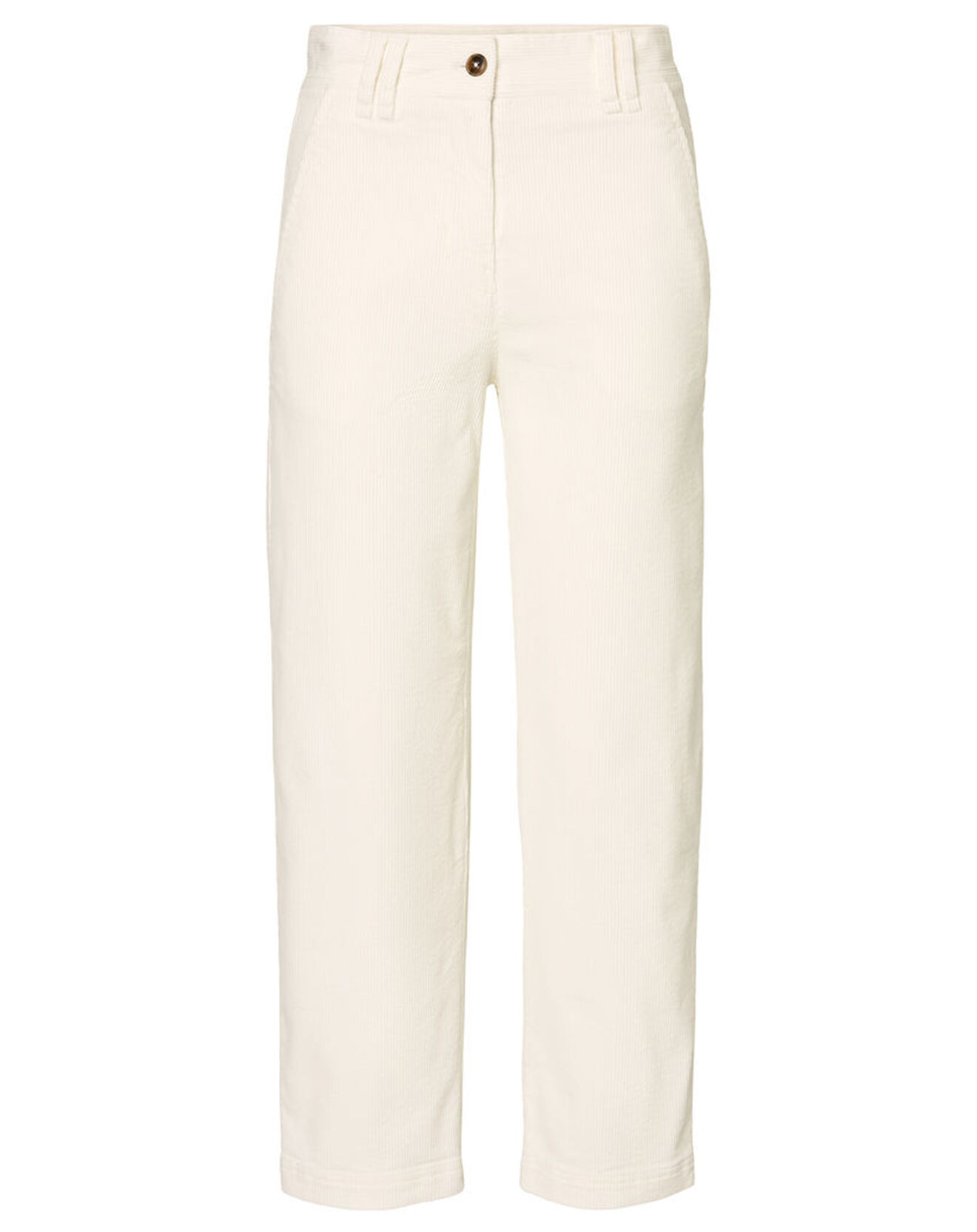 Marc O'Polo Pantalon en Velours côtelé Nerve blanc