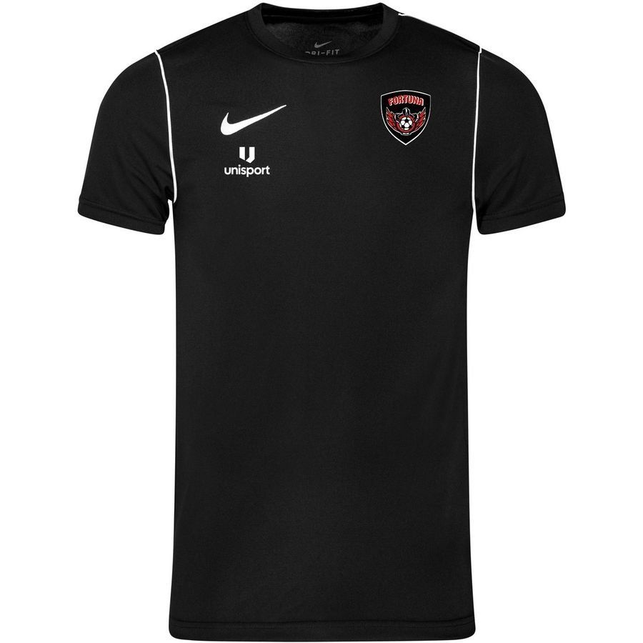 Fortuna FF T-Shirt Ledare - Svart/Vit