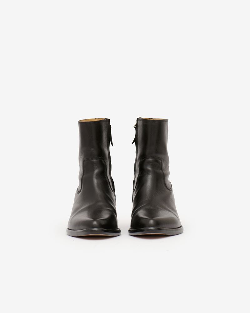 BOTTINES EN CUIR DEVACHETTE DELIX