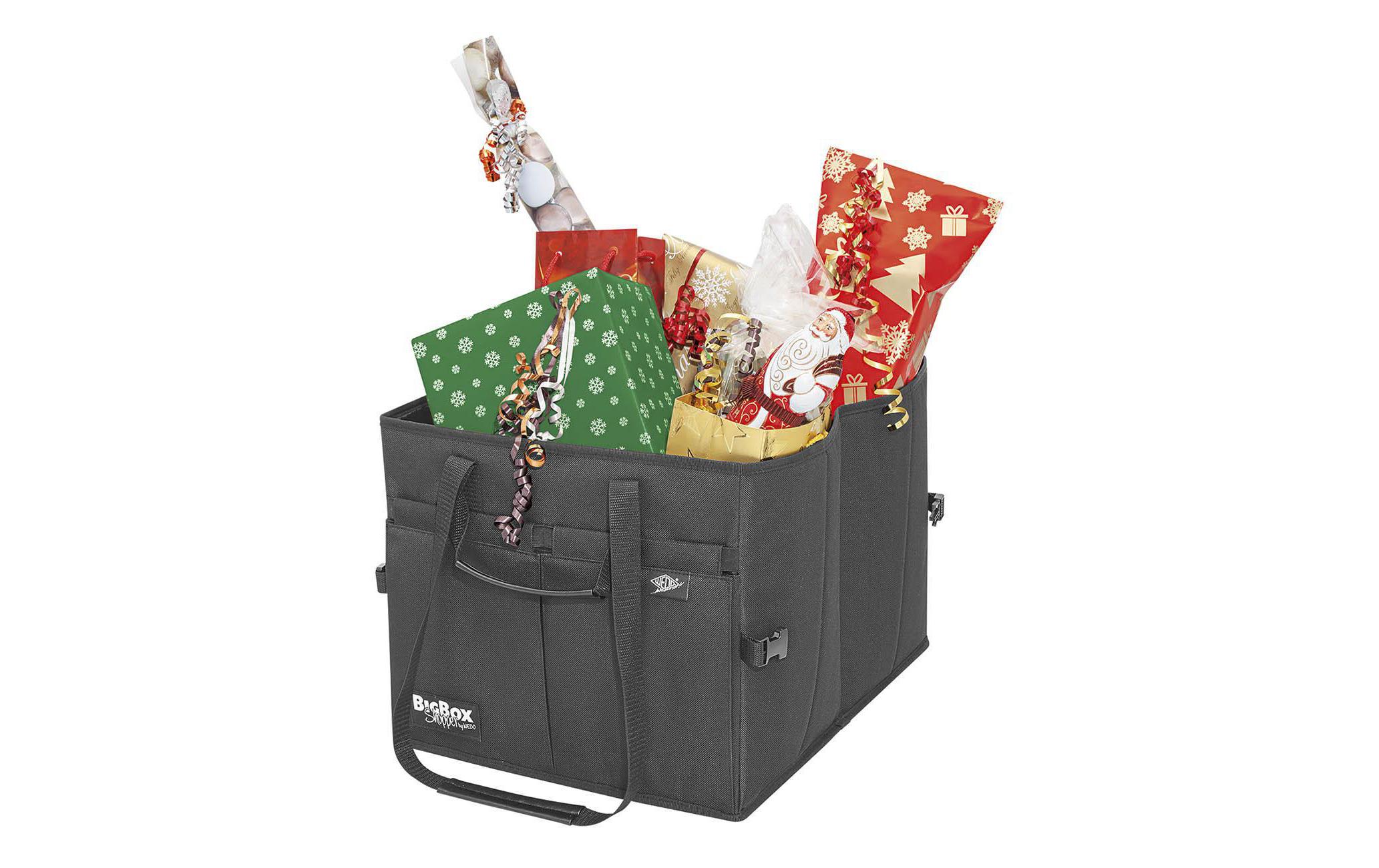 Tasche BigBox Shopper L SchwarzEinkaufstasche aus Polyester, Schwarz