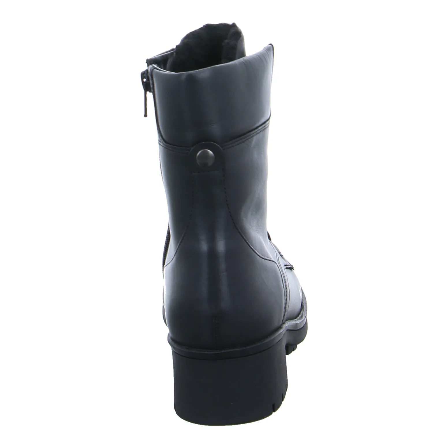 GABOR Stiefelette Schwarz Leder