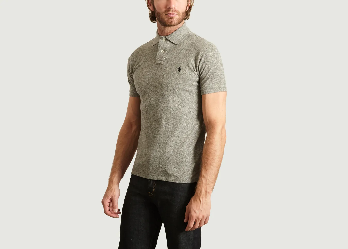 Polo Cintré en Coton Piqué Polo Ralph Lauren