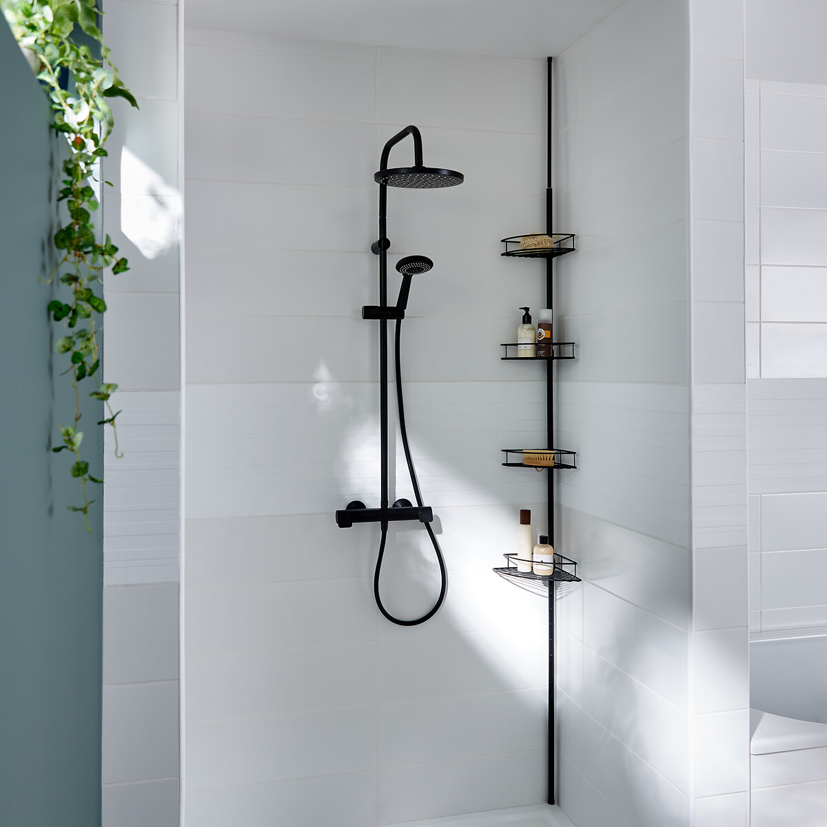 SO'HOME<br>Suporte extensível para chuveiro, persa