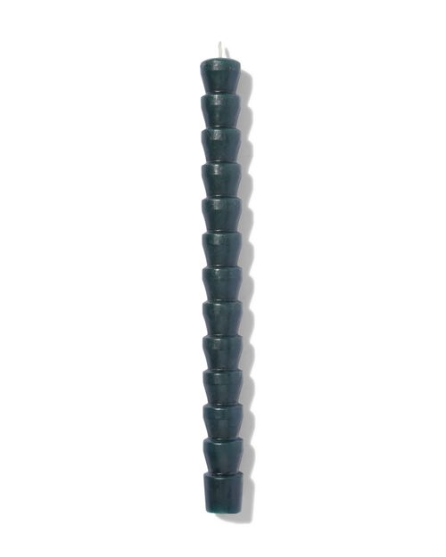 bougie de table diabolo vert foncé