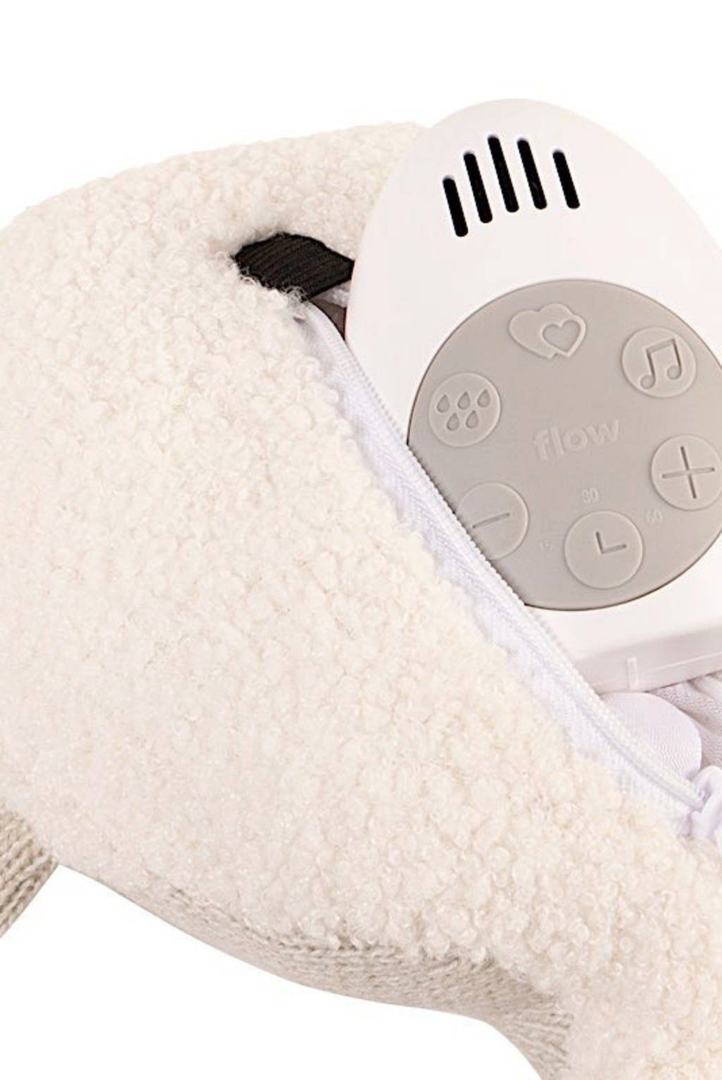 Super!!hartslagknuffel moby grijs - knuffel 24 cm