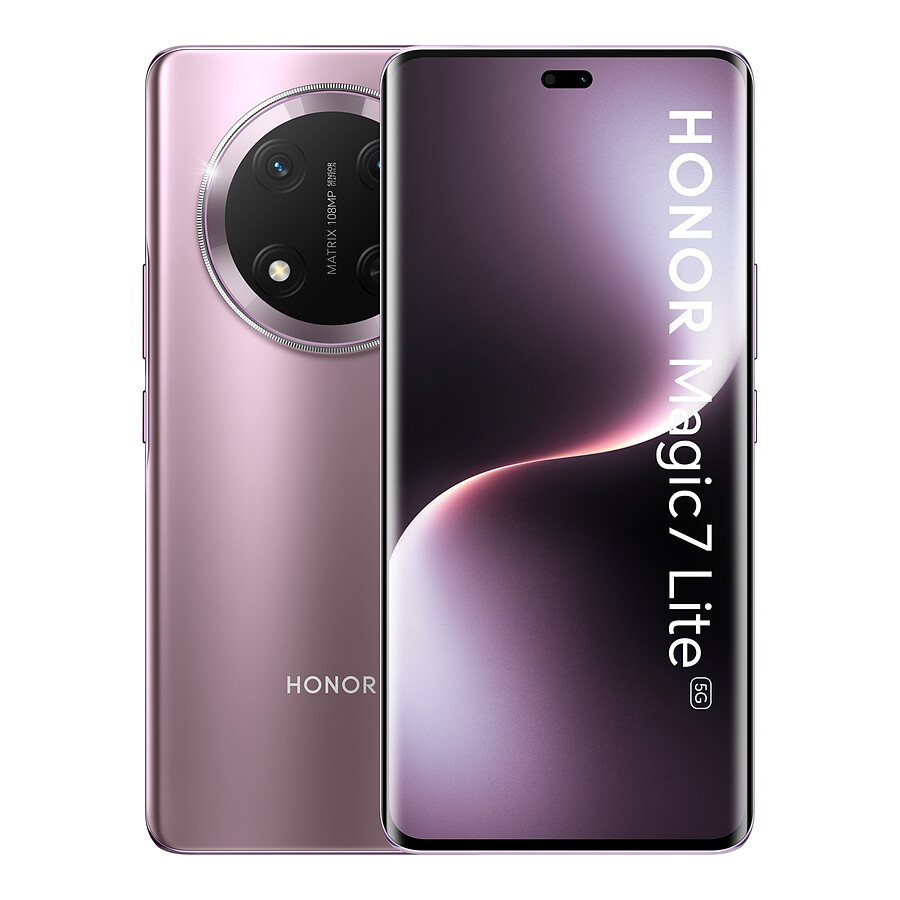 HONOR Magic7 Lite 5G (Violet) - 256 Go
