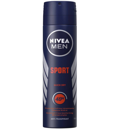 Nivea Men deodorant spray sport (150 ml)