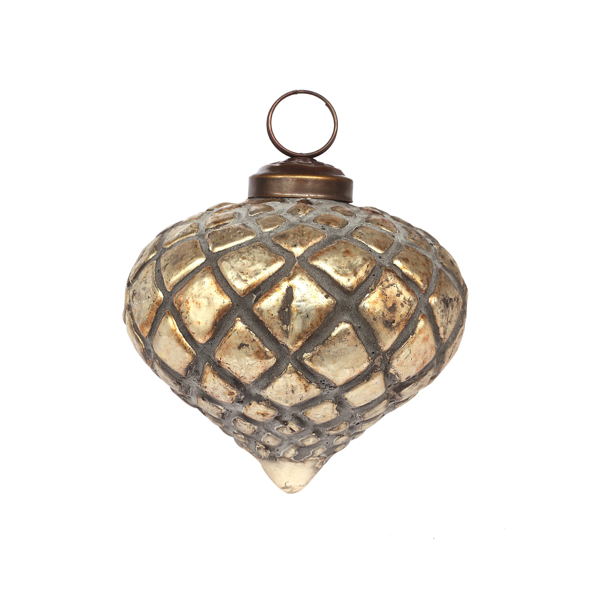 Anhänger Gitter, gold, T 8 cm, B 8 cm, H 8 cm günstig bestellen
