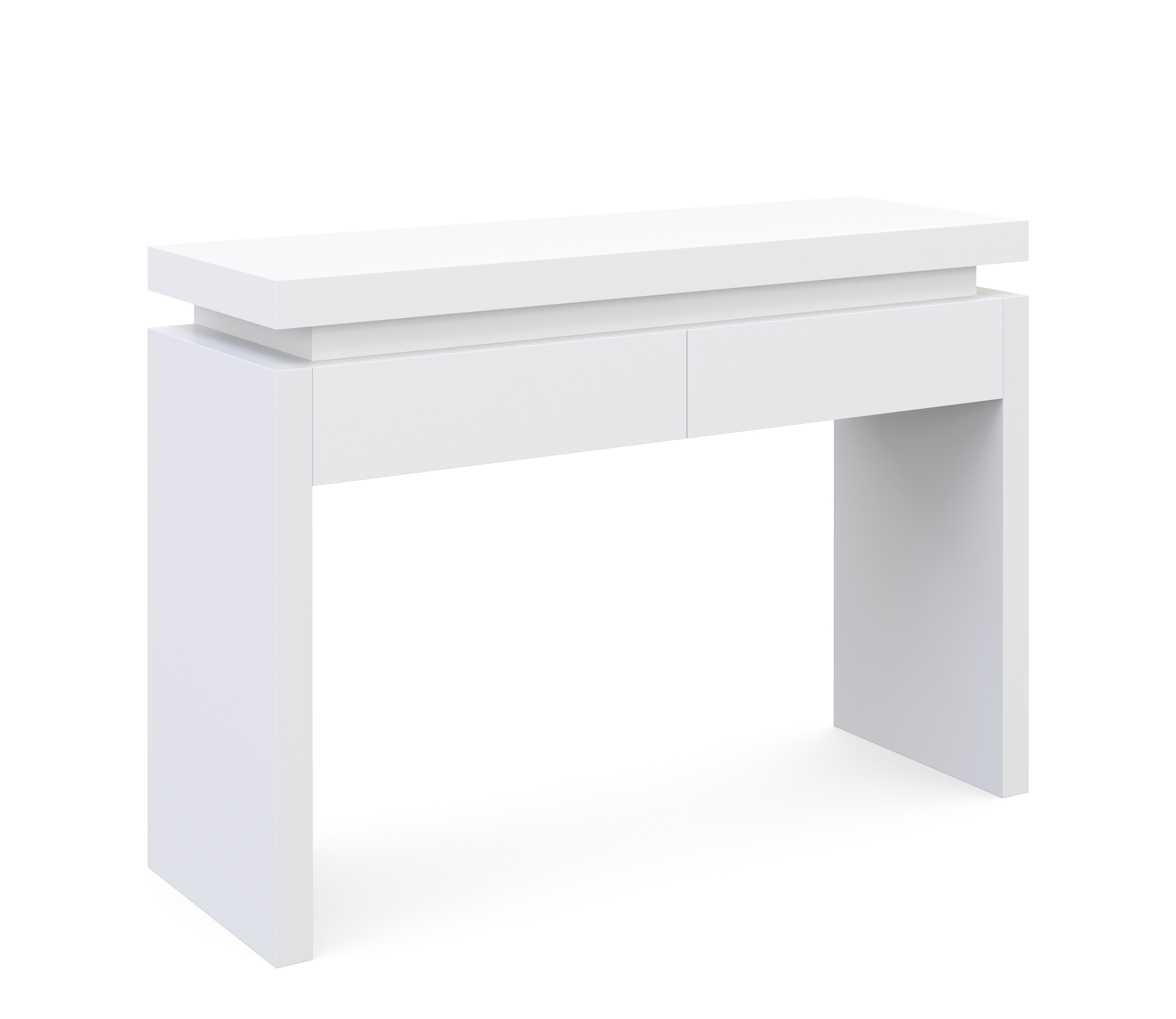 Konsolentisch LED FRANCO 120 x 83 cm weiss