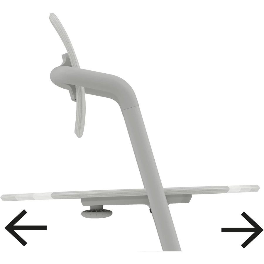 cybex GOLD Hochstuhl Lemo 4 in 1 Set Suede Grey inklusive Learning Tower