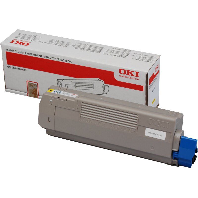 OKI 44315305 Cartouche de toner 1 pièce(s) Original Jaune