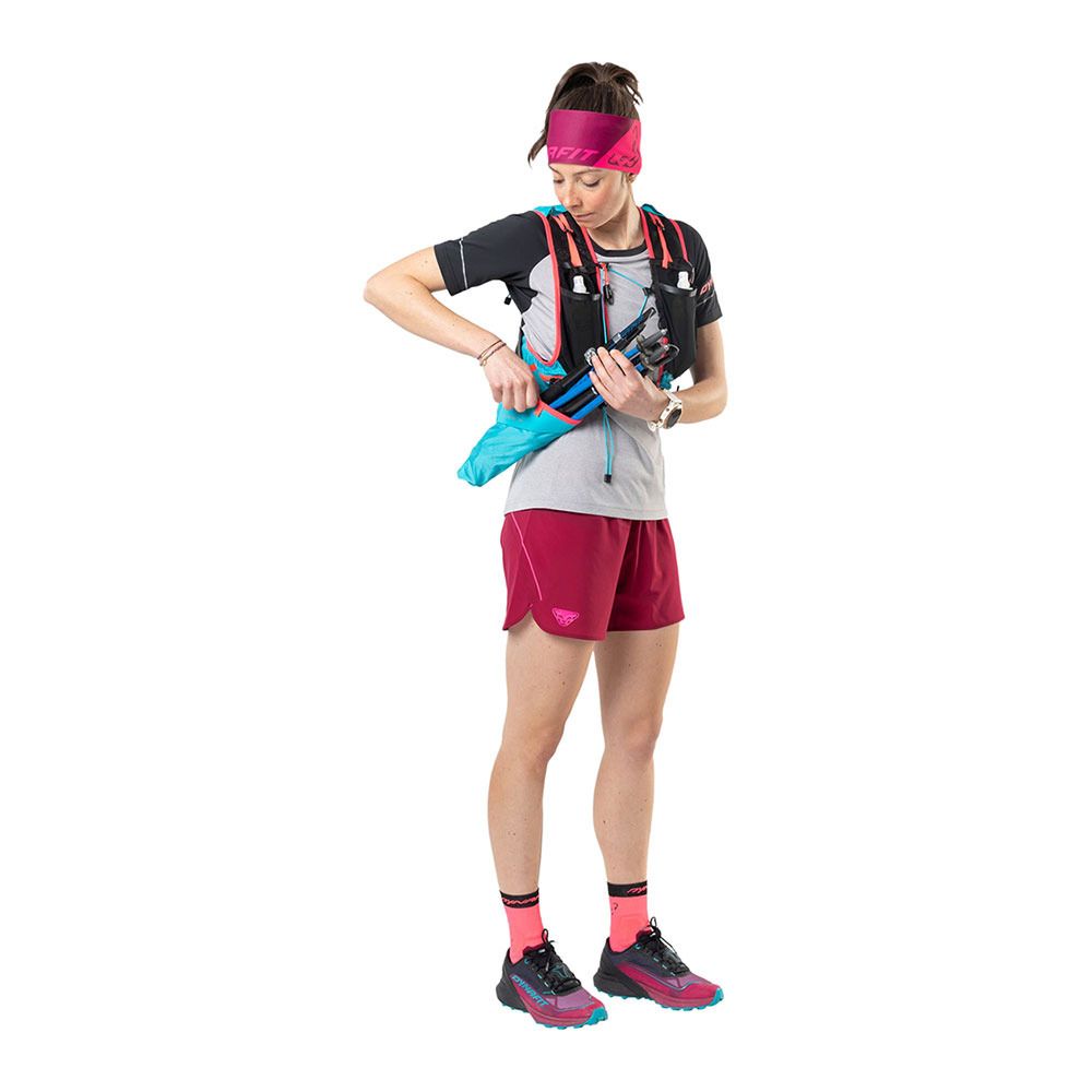 Dynafit ULTRA 50 W GTX - Chaussures running Femme black out/beet red