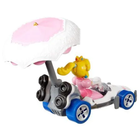 Hot Wheels Mario Kart Princess Peach B-Dasher Peach Parasol Glider