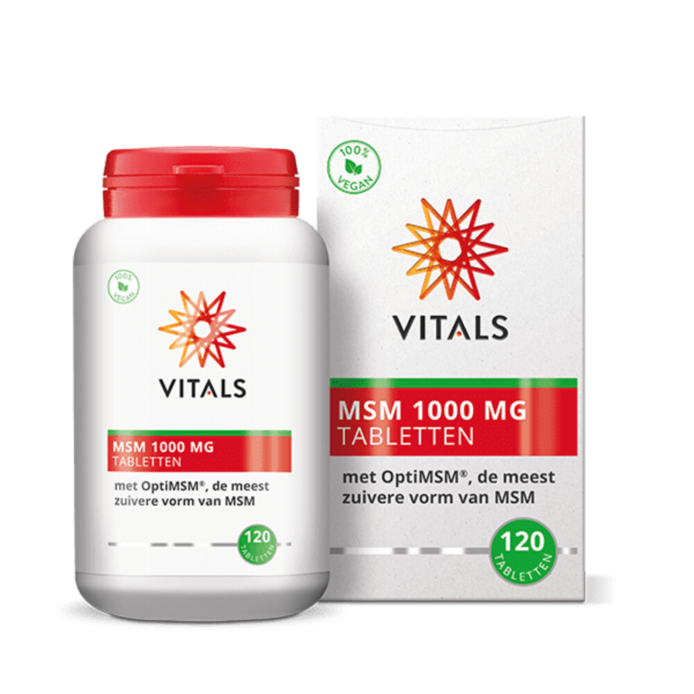 Vitals Msm 1000mg120 tabletten