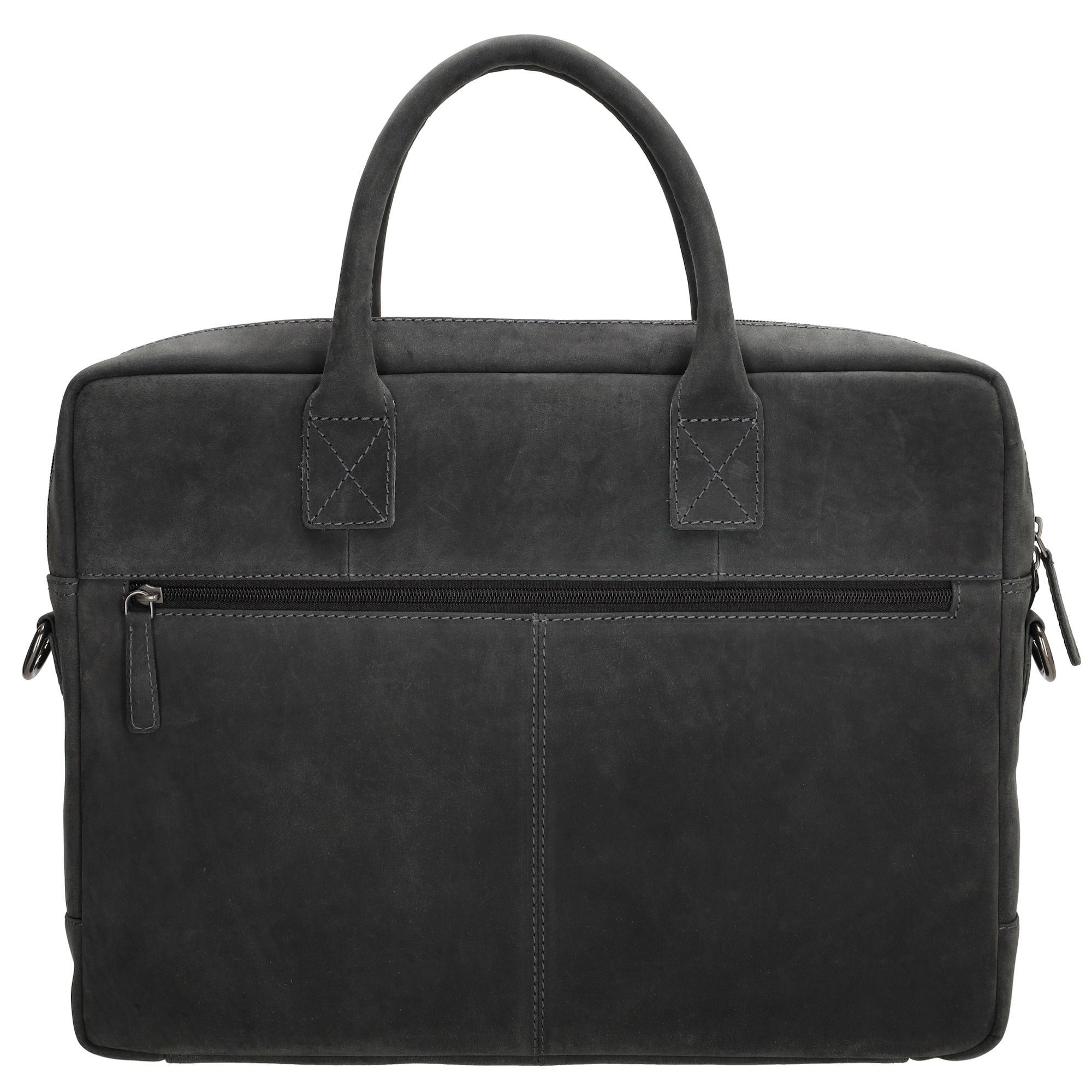 Hide & Stitches Idaho Laptoptas 15,6 inch Zwart