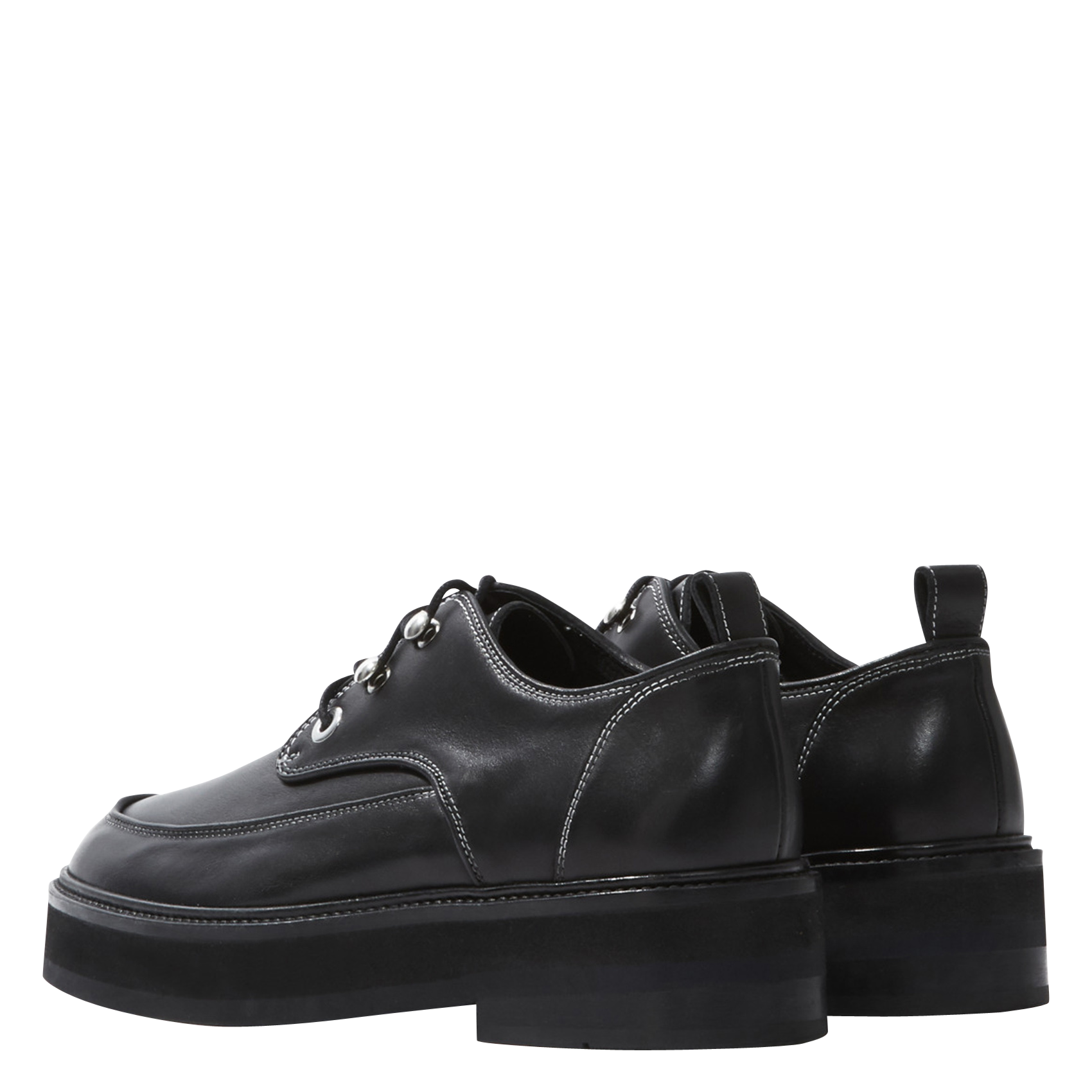Derbies en cuir | Noir