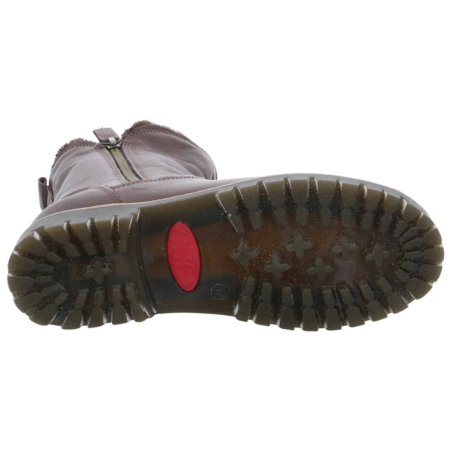 ANDREA CONTI Boot Braun Leder  mit Wechselfussbett