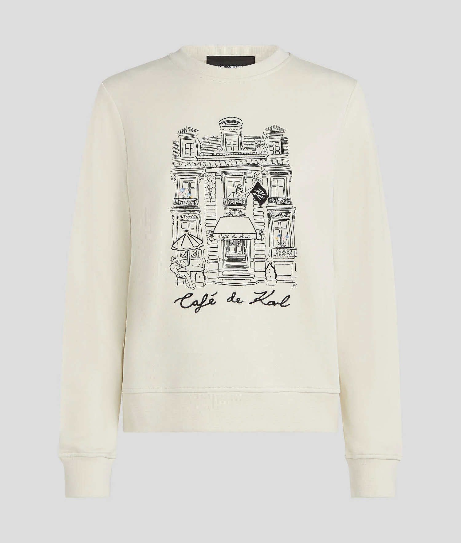 SWEAT-SHIRT KL X JORGE PARRA - Crème Cannoli