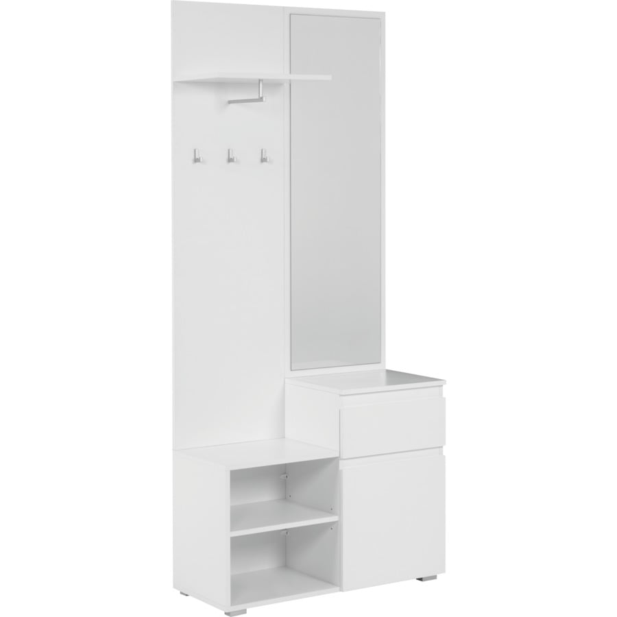 Rollgarderobe Umut Metall Chrom 91 x 181 x 46 cm
